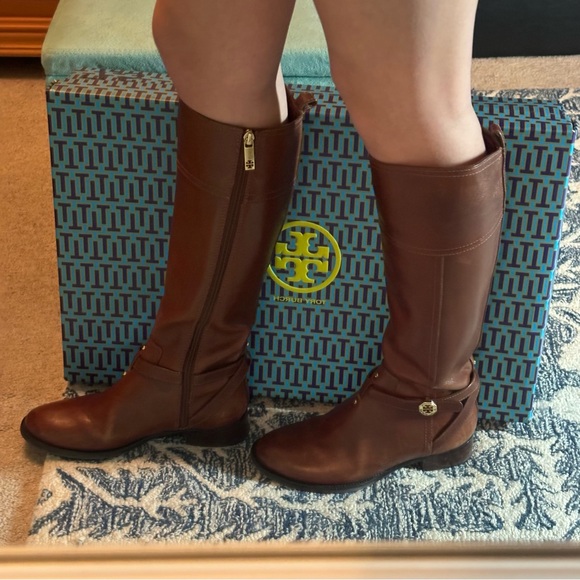 Tory Burch Brita Riding Boot - Picture 1 of 13